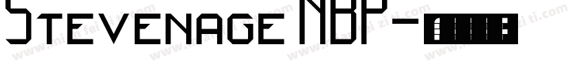 Stevenage NBP字体转换